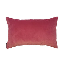 Load image into Gallery viewer, PINK AND NAVY COASTAL STRIPE VELVET CUSHION