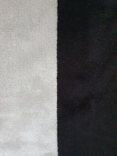Load image into Gallery viewer, Monochrome Velvet Stripe Cushion