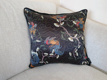 Load image into Gallery viewer, Oriental Print Rope Edge Cushion Standard