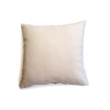 Load image into Gallery viewer, Hazeldee Home Handmade Bear Head cushion with 3D trim.  A great conversational Bear cushion!  Bring some fun and colour into your space with this handmade cushion with a natural bear head cushion with 3D trim on a neutral fabric base!  A one-of-a-kind Hazeldee Home design.