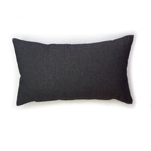 Load image into Gallery viewer, Hazeldee Home Handmade White Trainer Cushion with Silver/Clear Embellished Star on a black denim lumbar shape with real laces!  Approximately 12" x 20" (30cm x 50cm) with a zip opening.   Comes with a polycotton cushion inner.