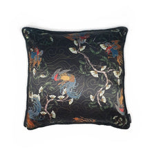 Load image into Gallery viewer, Oriental Print Rope Edge Cushion Standard