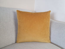 Load image into Gallery viewer, Ochre Faux Fur Cushion
