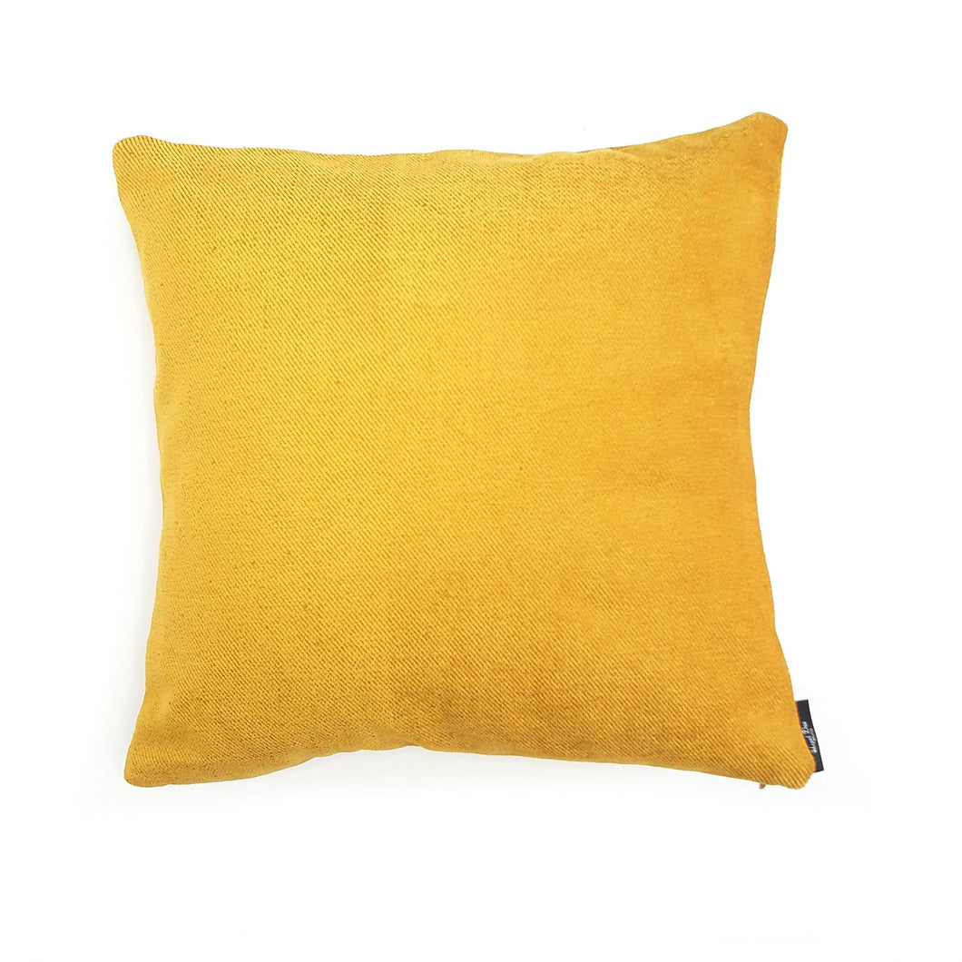 Hazeldee Home Handmade textured woven square cushion.  A great cushion for a sofa, chair or bed that has colour and texture to a space.   Approximately 16