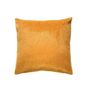 Ochre Faux Fur Cushion